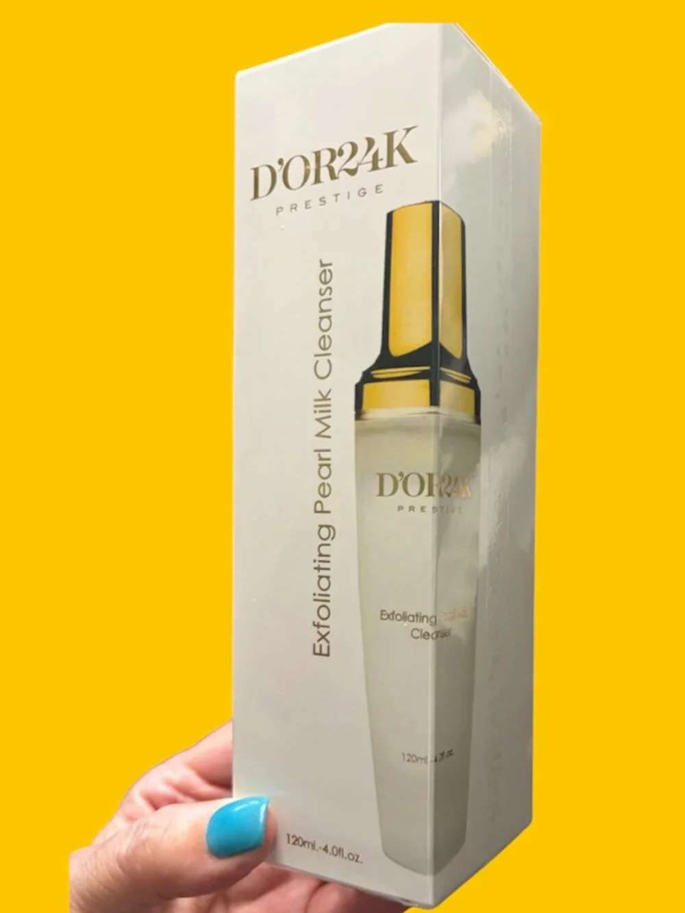 D'OR24K EXFOLIATING PEARL MILK CLEANSER